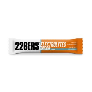 VEGAN GUMMY BAR NARANJA  ELECTROLITOS (125 MG SODIO)