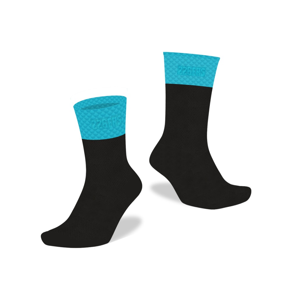 CALCETINES TECNICOS COLOR BLOCK AZUL - TALLA S - 226ERS