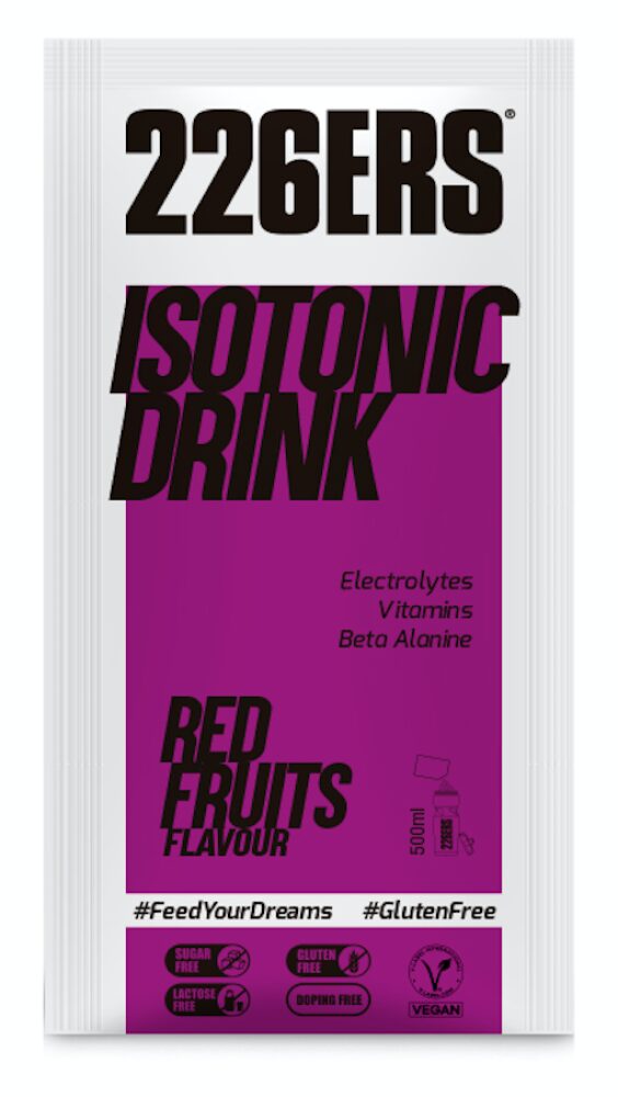 ISOTONIC DRINK 20 G RED FRUITS - MONODOSIS