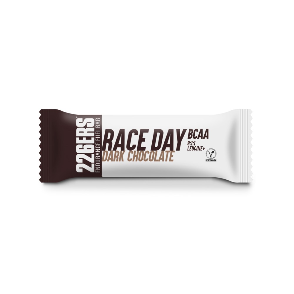 RACE DAY BAR CHOCOLATE NEGRO BCAA’S