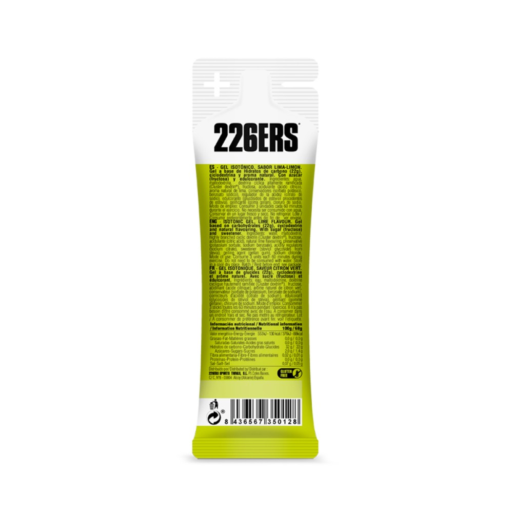 ISOTONIC GEL 68 G LIME - Imagen 2