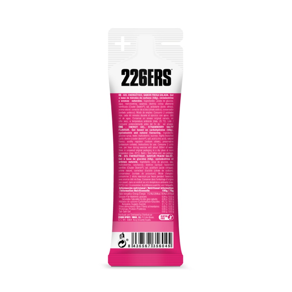 HIGH ENERGY GEL 76 G FRESA SALTY - Imagen 2