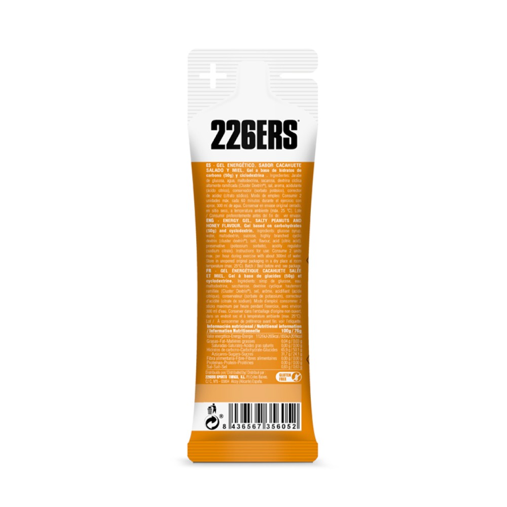 HIGH ENERGY GEL 76 G MANI MIEL SALTY - Imagen 2