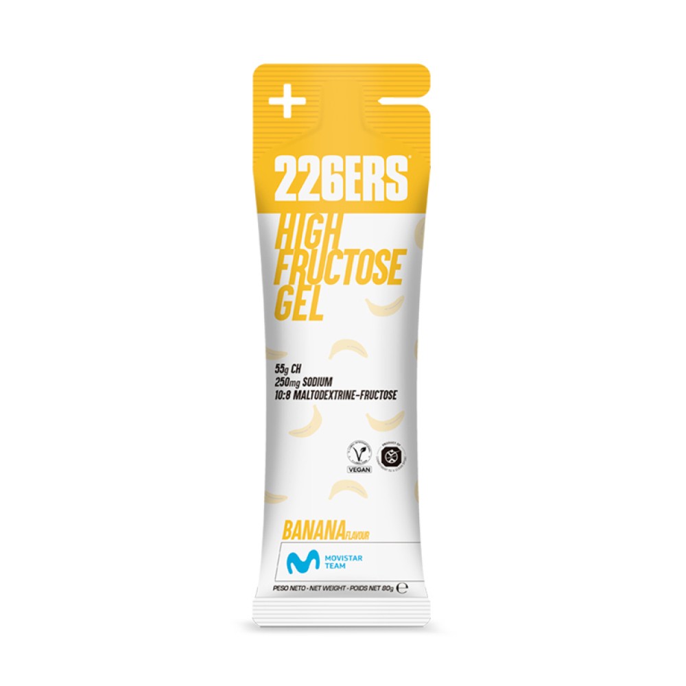HIGH FRUCTOSE GEL 80 G PLÁTANO