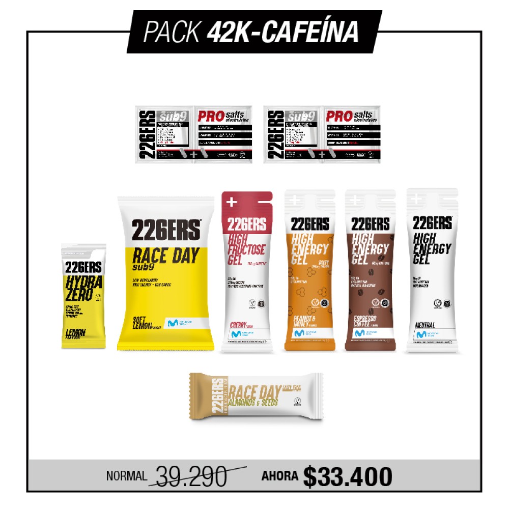 PACK 42K - CON CAFEÍNA